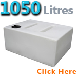 Baffled 1050 Litre Water Tank V2 Natural