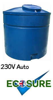 Adblue Bunded Dispenser 230V Auto 1300 Litres