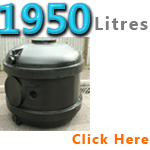 1950 Litre Water Tank