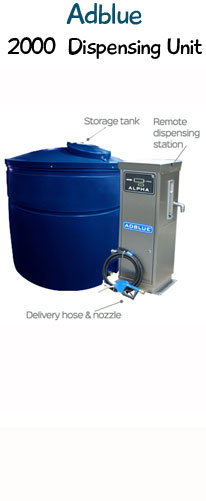 2000 Litre Adblue Dispensing Unit