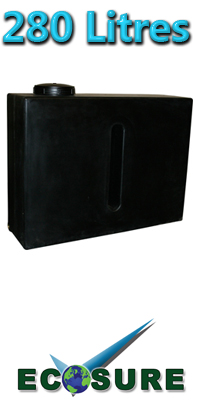 280 Litre Water Tank V1 In Black