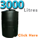 3000 Litre Water Tank