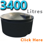 3400 Litre Water Tank