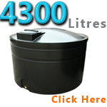 4300 Litre Water Tank