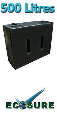 500 Litre Water Tank V1 In Black