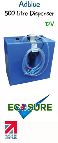 500 Litre Adblue Dispenser Wide V1