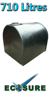 710 Litre Water Tank D Shape Layflat