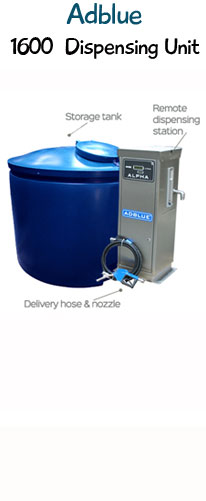 1600 Litre Adblue Dispensing Unit