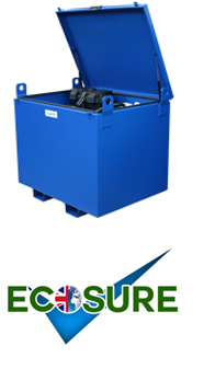 350 Litre Adblue Steel Bunded Dispenser 24V