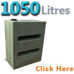 Garden Water Butt 1050 Litres V3 Green Marble