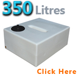 Baffled Water Tank 350 Litres V2 Natural