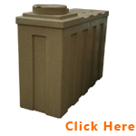 Ecosure Insulated 1100 Litre Water Tank Sandstone 