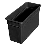 Open Top Water Tank 160 Litres - Black  