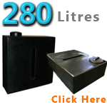 Plastic Water Tank 280 Litres