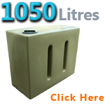 Garden Water Butt 1050 Litres V1 Sandstone