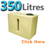 Garden Water Butt Sandstone 350 Litres