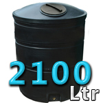 Round Water Tank 1850 Litres