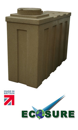 Ecosure Insulated 1070 Litre Water Tank Sandstone