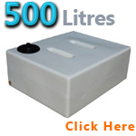 500 Litre Baffled Water Tank V2 